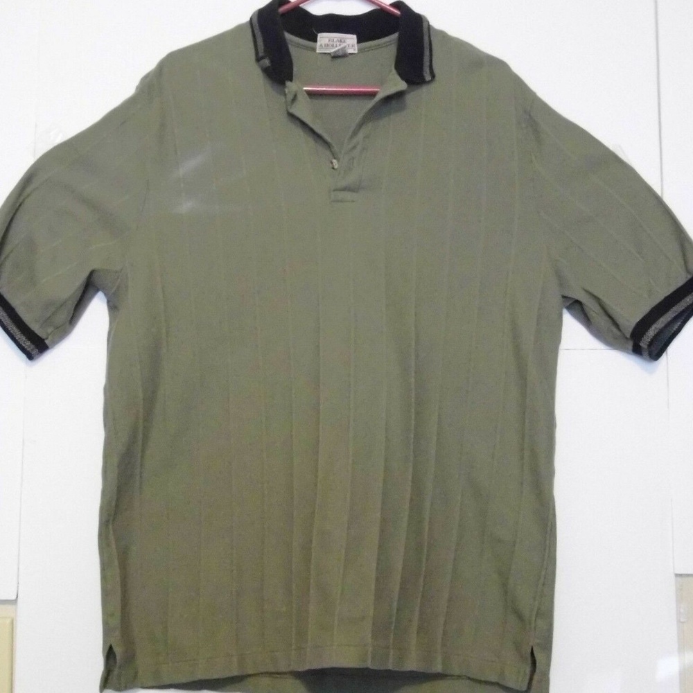 Men's Blake & Hollister Polo XL Short Sleeve Beige